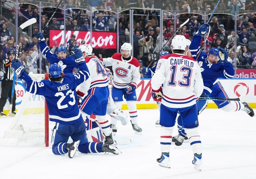 NHL: Montreal Canadiens at Toronto Maple Leafs