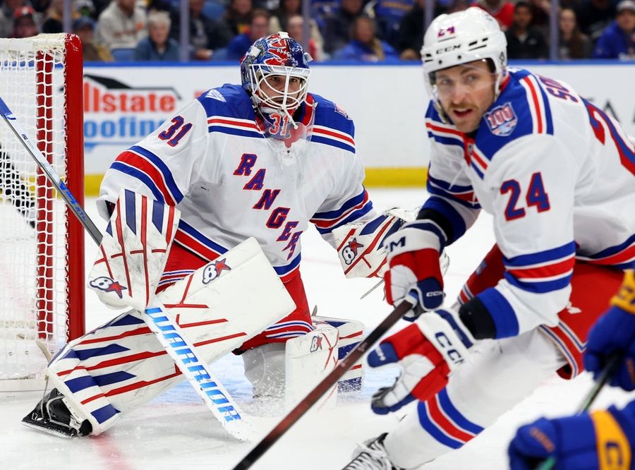 NHL: New York Rangers at Buffalo Sabres