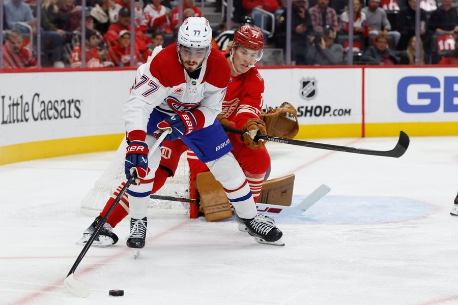 NHL: Montreal Canadiens at Detroit Red Wings