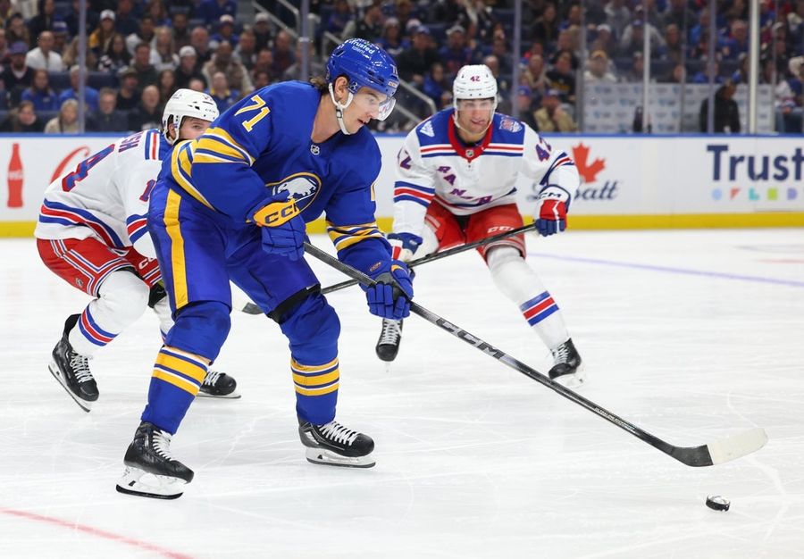 NHL: New York Rangers at Buffalo Sabres