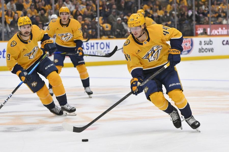 NHL: Columbus Blue Jackets at Nashville Predators
