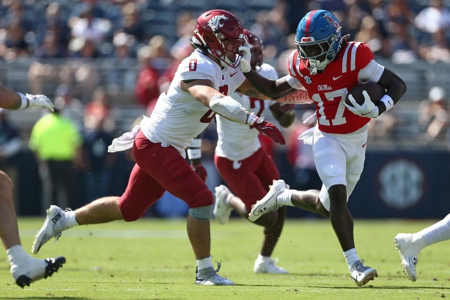 NCAA Football: Washington State at Mississippi