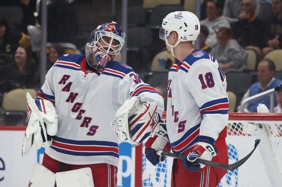 NHL: New York Rangers at Pittsburgh Penguins