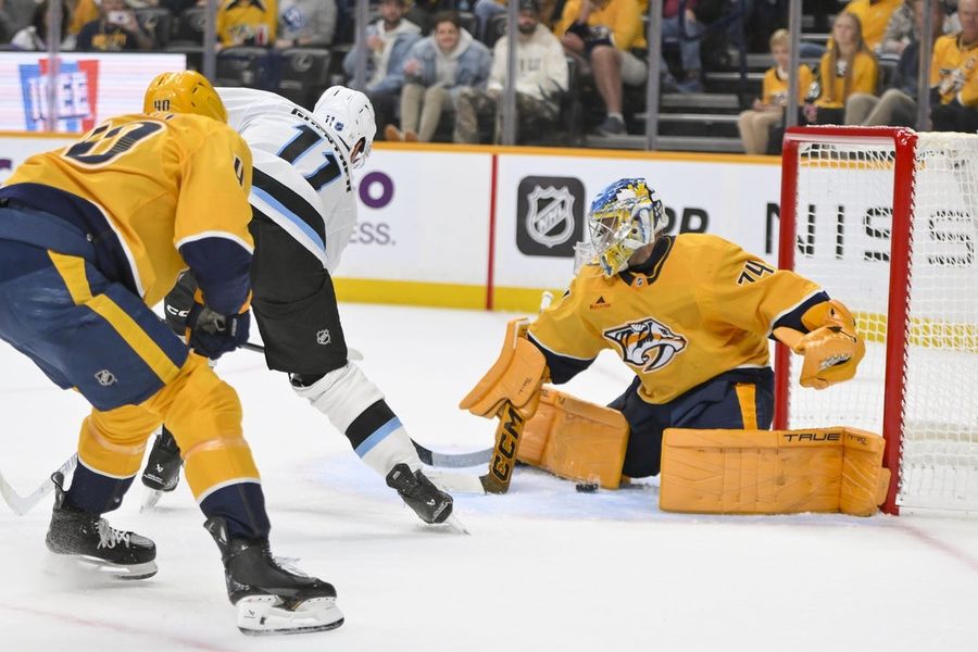 NHL: Utah Mammoth at Nashville Predators