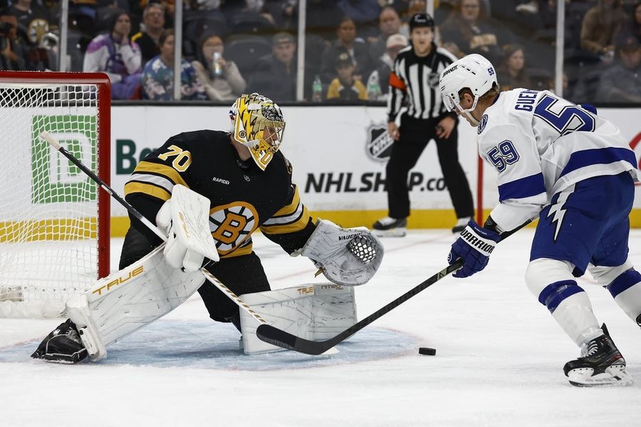 NHL: Tampa Bay Lightning at Boston Bruins