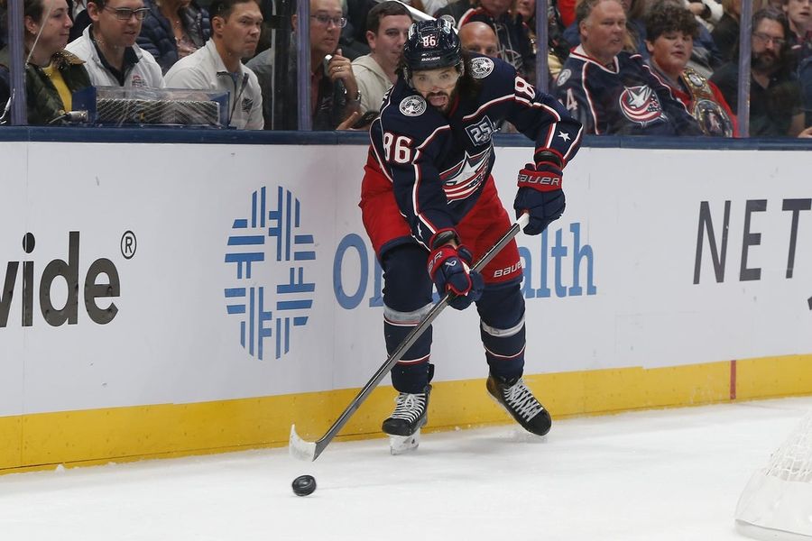 Hot Kirill Marchenko leads Blue Jackets into tilt with Stars