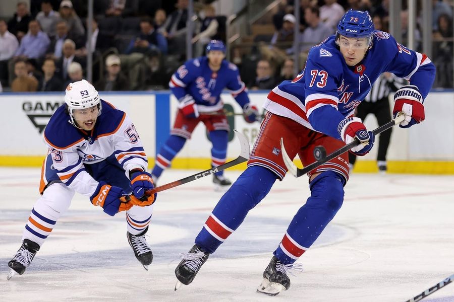  Edmonton Oilers at New York Rangers