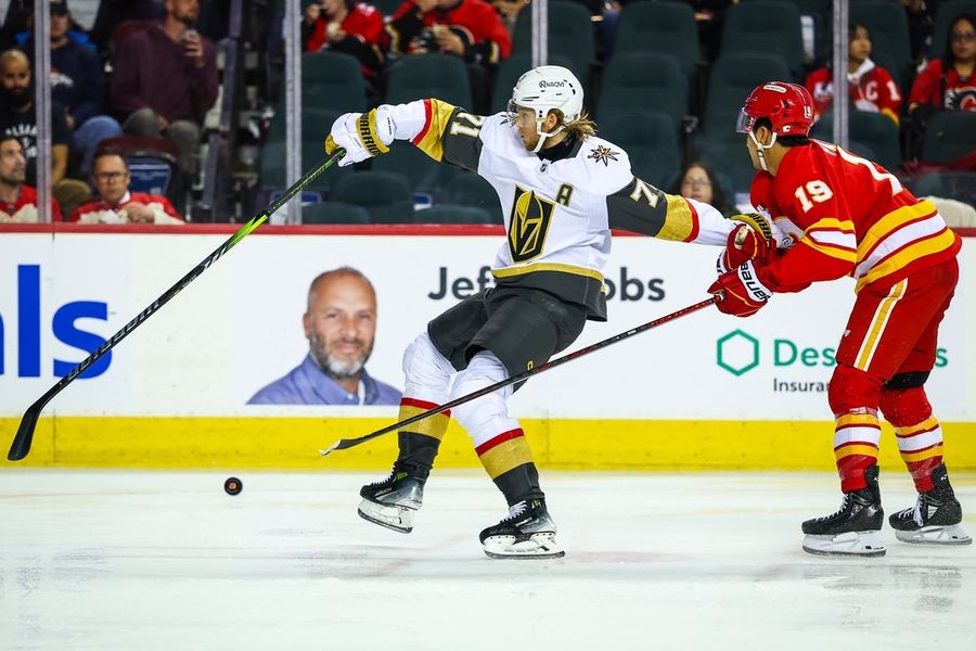 Vegas F William Karlsson, out since Nov., back for Game 1 vs. Ducks