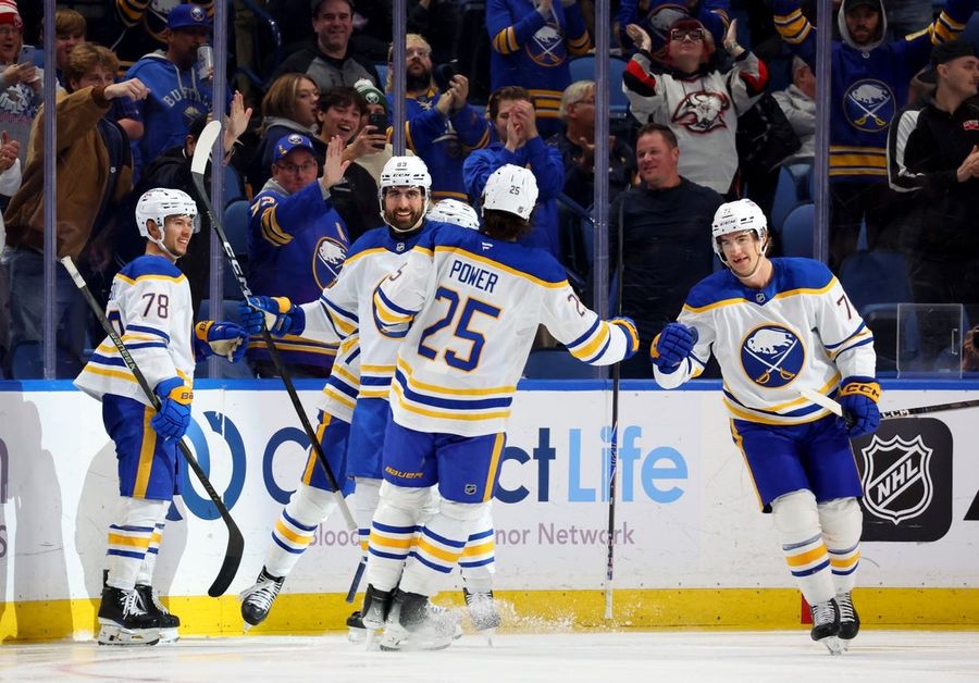 Resumen de la NHL: Los Sabres superan a los Senators y consiguen su primera victoria