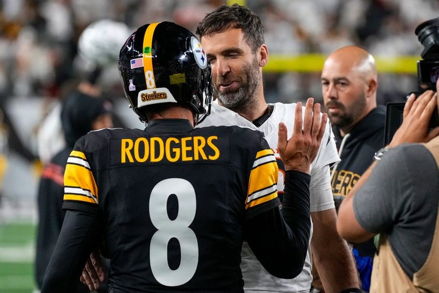 Bengals' Joe Flacco, Steelers' Aaron Rodgers set for rematch of thrilling finish