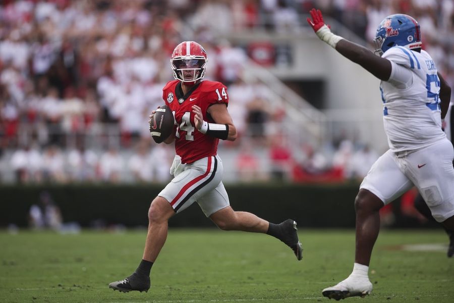 Gunner Stockton, No. 3 Georgia return to playoff in rematch with No. 6 Ole Miss