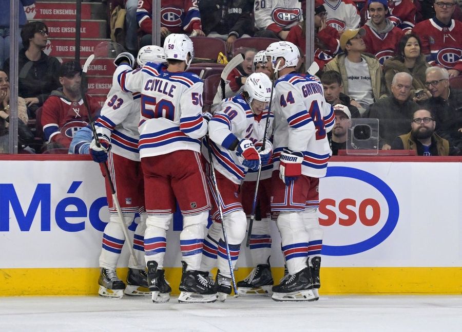 NHL: New York Rangers at Montreal Canadiens