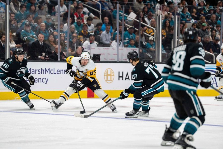 NHL: Pittsburgh Penguins at San Jose Sharks