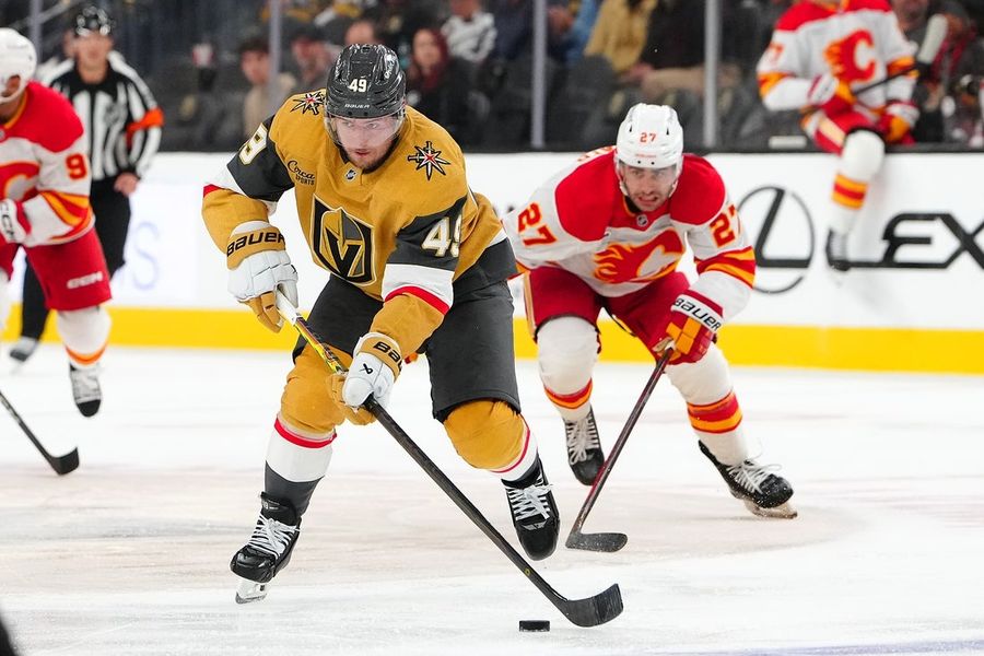 NHL: Calgary Flames at Vegas Golden Knights