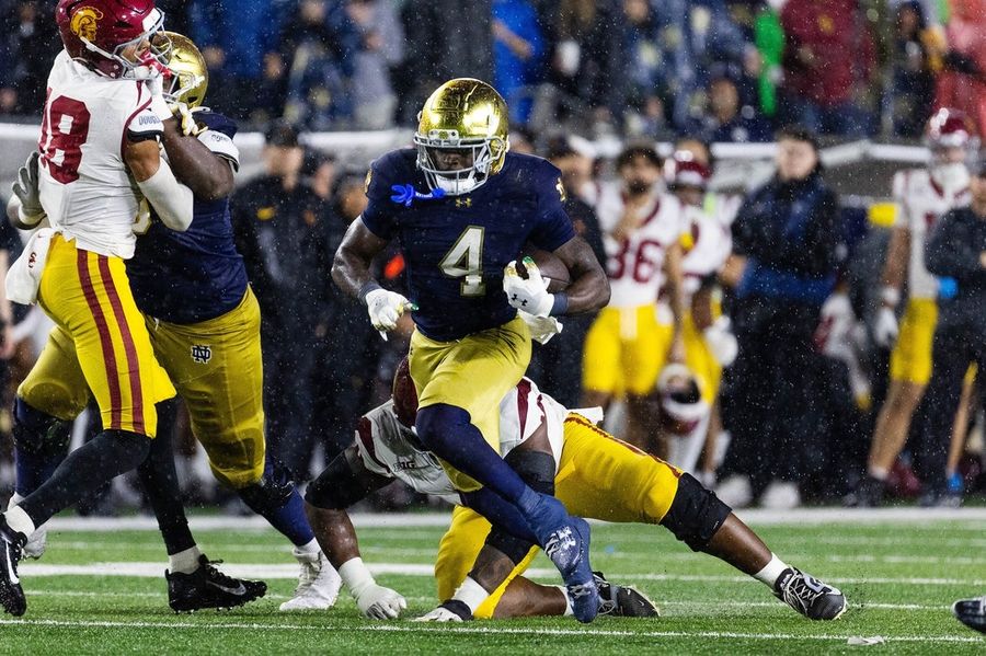 NCAA Football: Southern California at Notre Dame