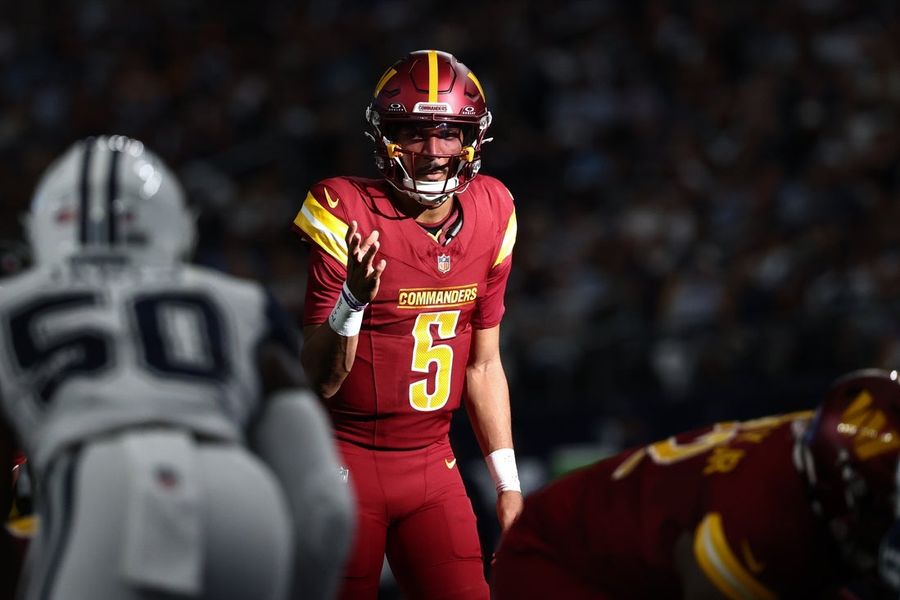 Commanders QB Jayden Daniels avoided long-term injury, questionable for Chiefs game