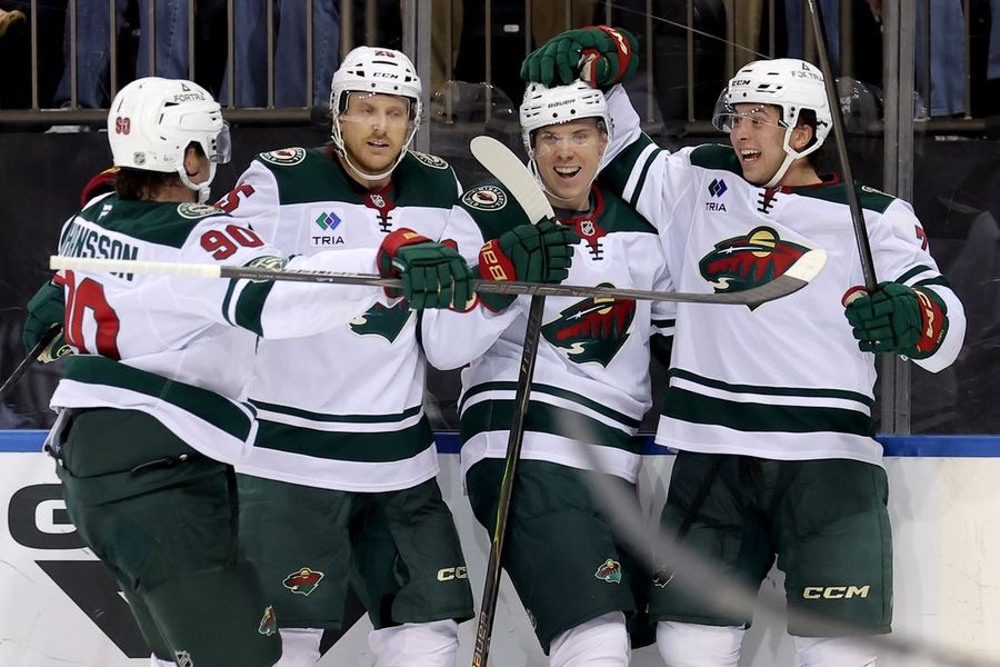 NHL: Minnesota Wild at New York Rangers