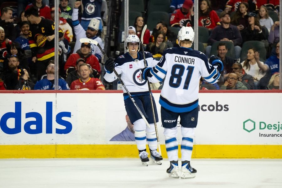 NHL: Winnipeg Jets at Calgary Flames