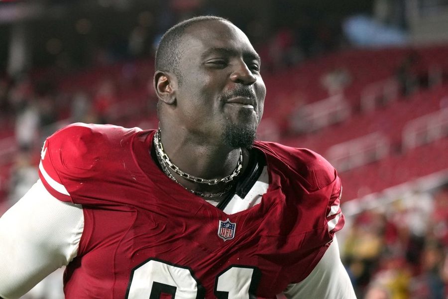 49ers place DT Sam Okuayinonu (foot) on IR