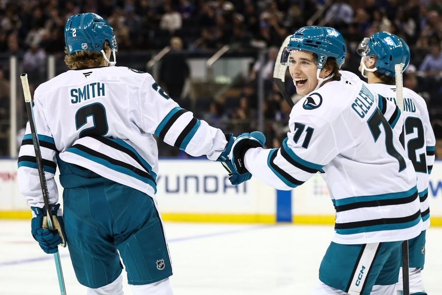 NHL: San Jose Sharks at New York Rangers
