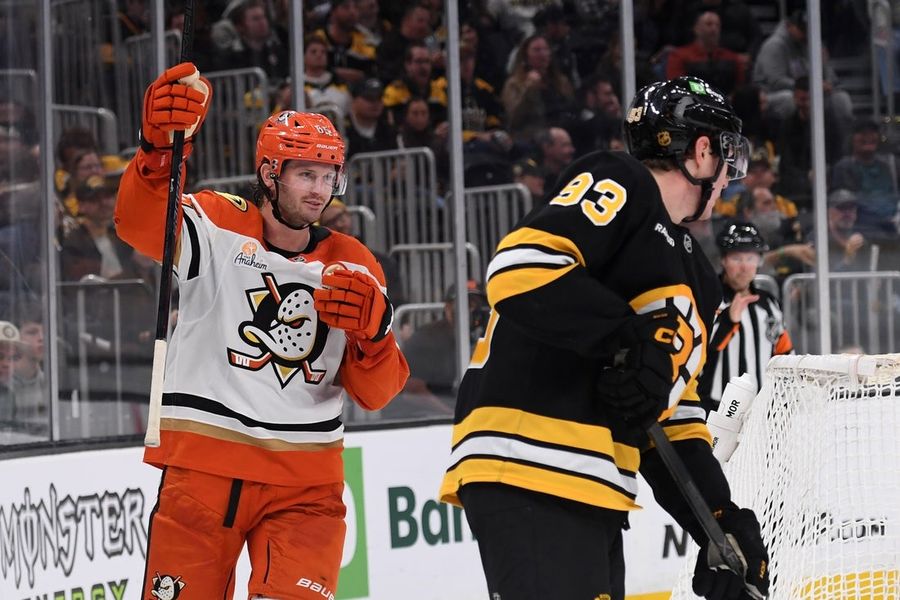 NHL: Anaheim Ducks at Boston Bruins