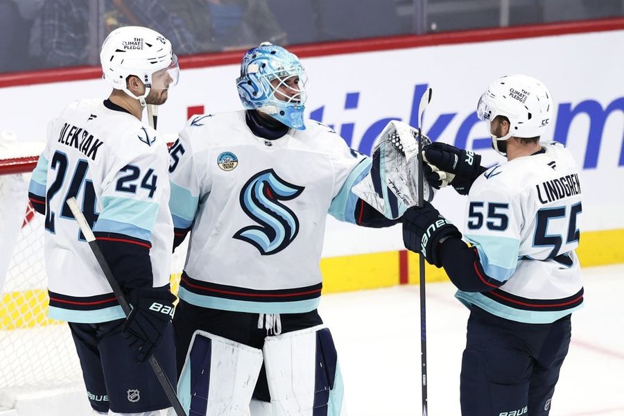 NHL: Seattle Kraken at Winnipeg Jets