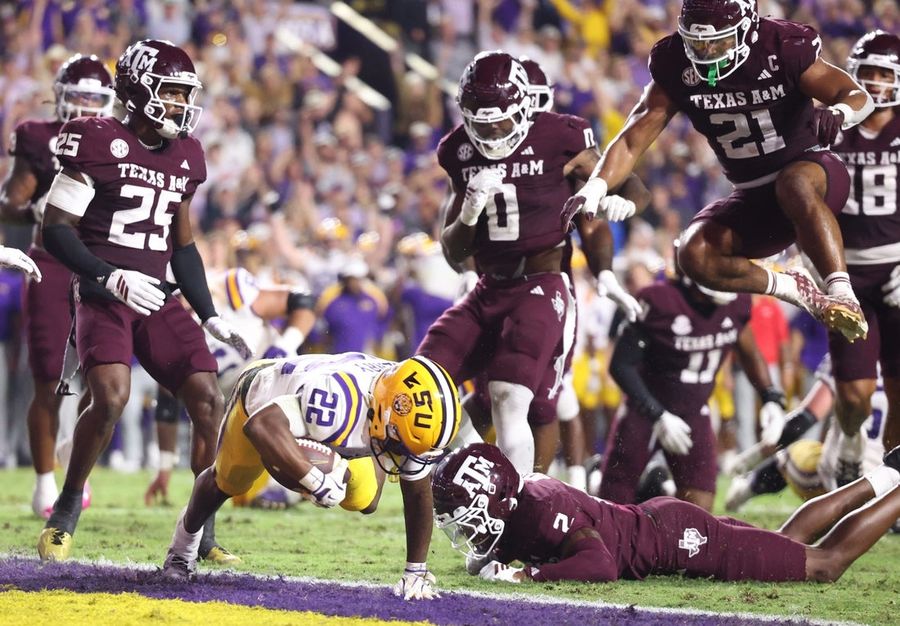 No. 3 Texas A&M dominates 2nd half at No. 20 LSU to remain unbeaten