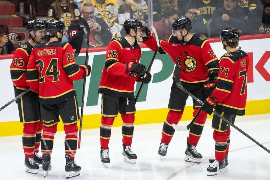 NHL: Boston Bruins at Ottawa Senators