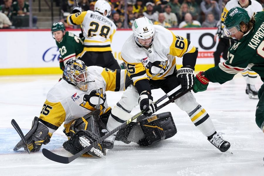 NHL: Pittsburgh Penguins at Minnesota Wild