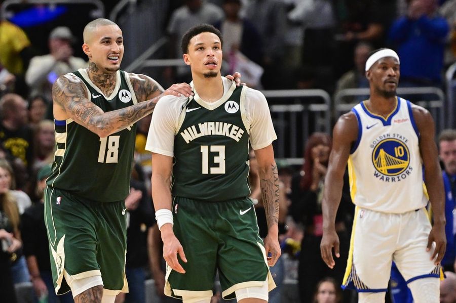 NBA: Golden State Warriors at Milwaukee Bucks