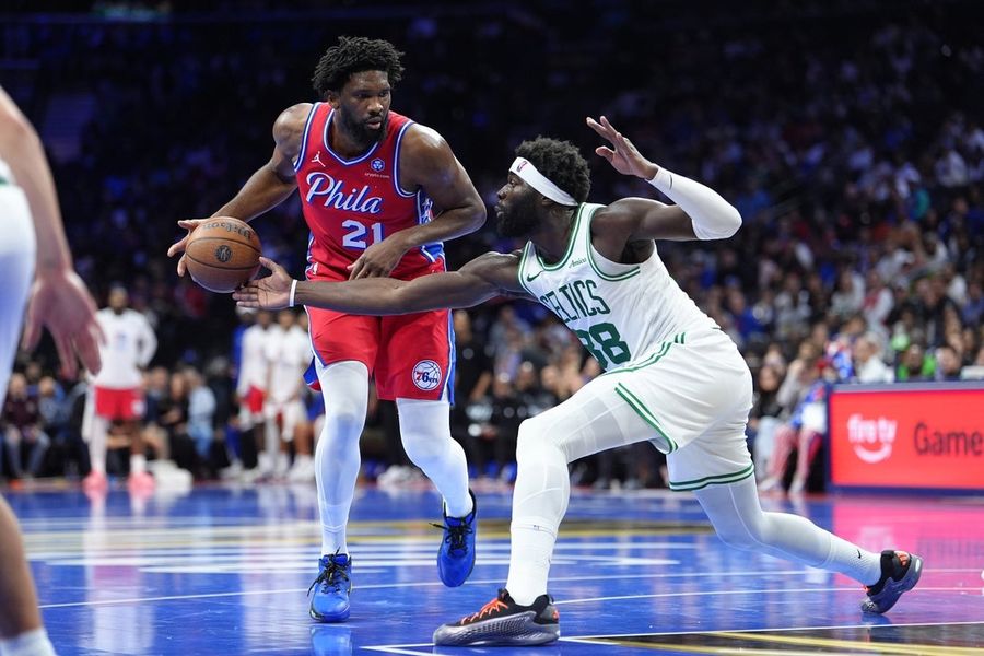 NBA: Boston Celtics at Philadelphia 76ers