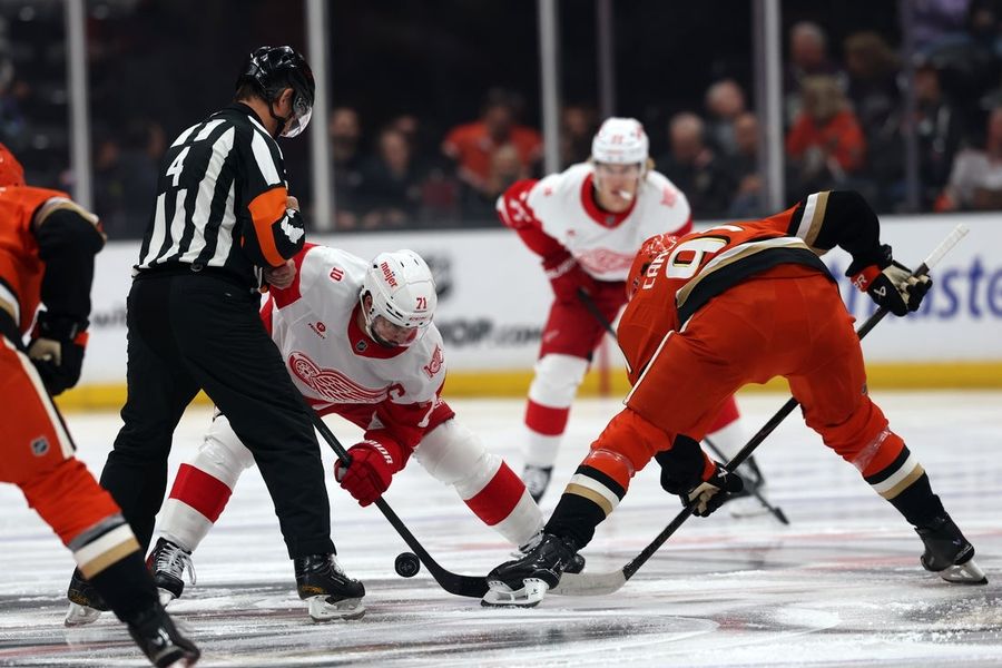 Red Wings work on changes as Ducks chase new streak