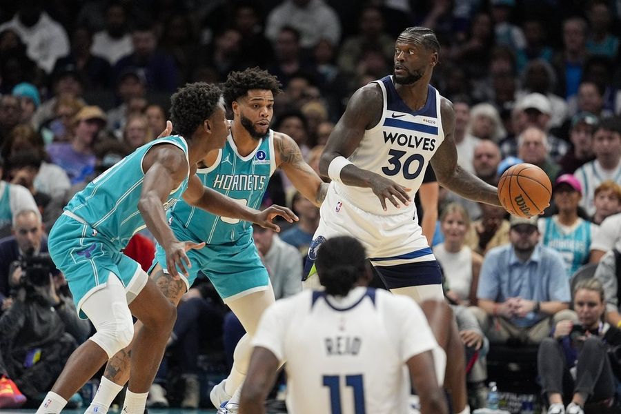 NBA: Minnesota Timberwolves at Charlotte Hornets