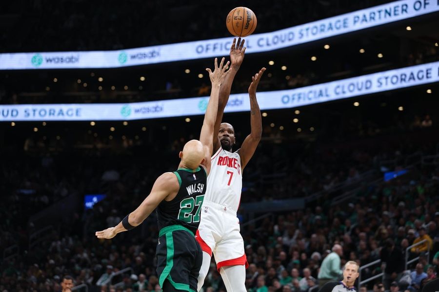 NBA: Houston Rockets at Boston Celtics