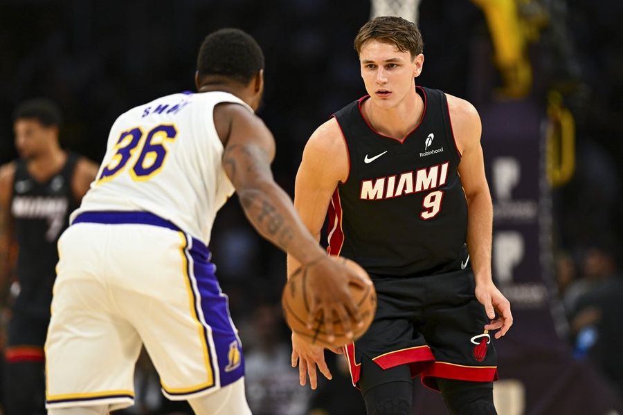 NBA: Miami Heat at Los Angeles Lakers