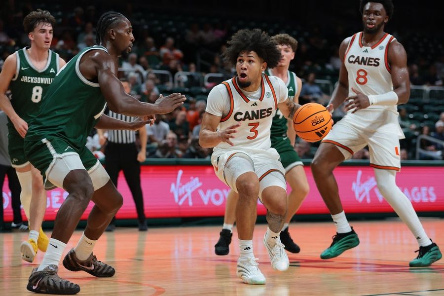 NCAA Basketball: Jacksonville at Miami (FL)