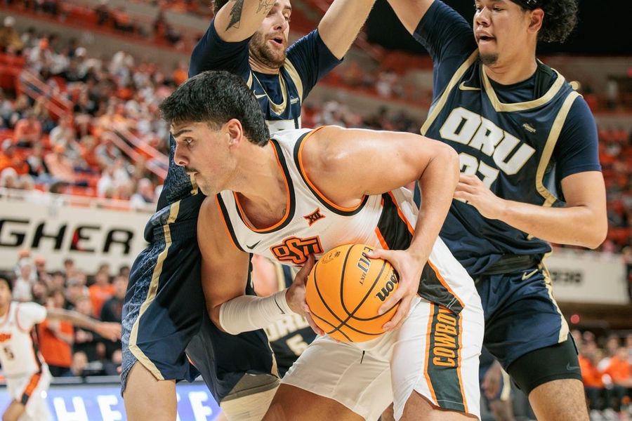 Strong second half leverages Oklahoma State over Oral Roberts
