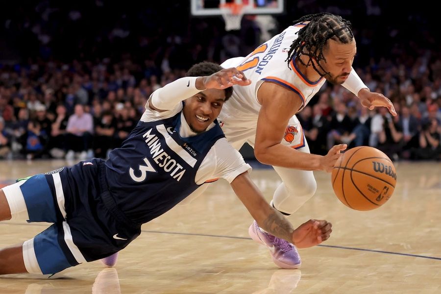 NBA: Minnesota Timberwolves at New York Knicks