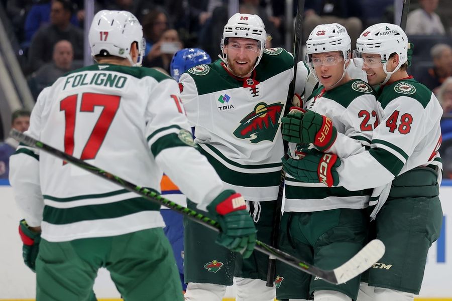NHL: Minnesota Wild at New York Islanders