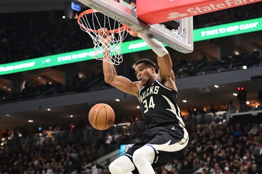 Giannis Antetokounmpo sigue siendo una fuerza dominante en el partido en el que los Bucks reciben a los Rockets.