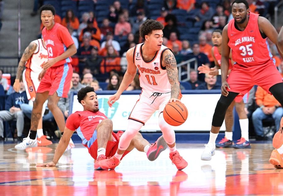 NCAA Basketball: Delaware State at Syracuse