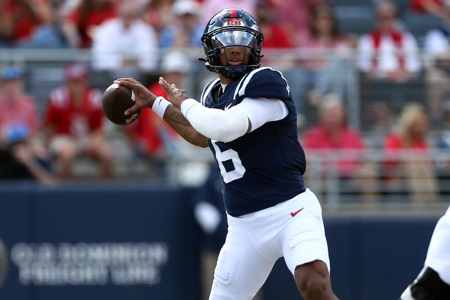 Trinidad Chambliss (3 TDs), No. 6 Ole Miss trounce The Citadel