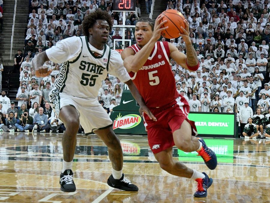 No. 21 Arkansas takes lessons from close loss to face C. Arkansas