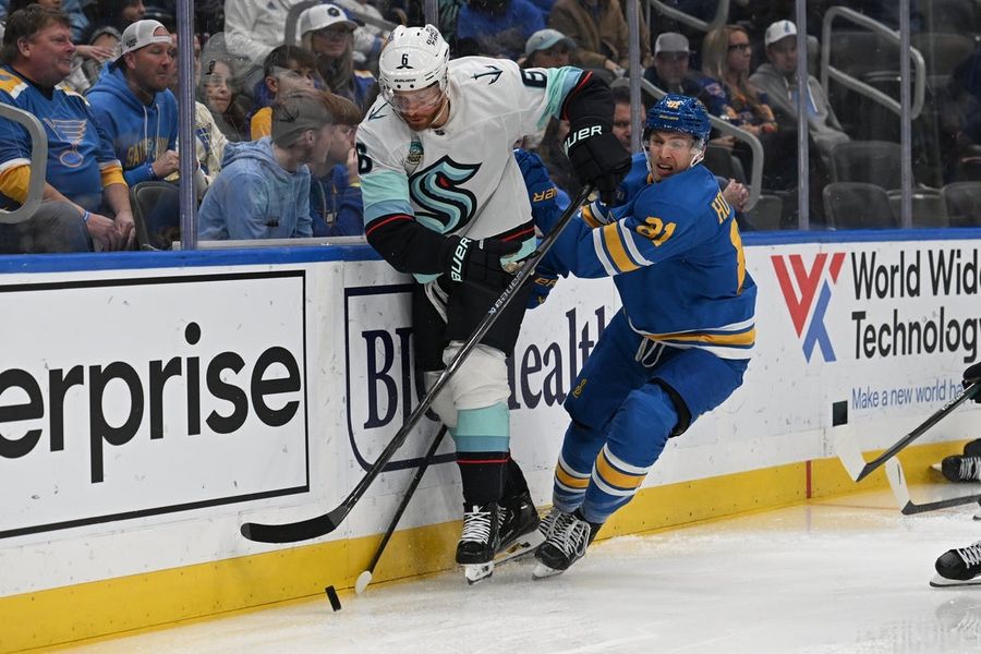 NHL: Seattle Kraken at St. Louis Blues