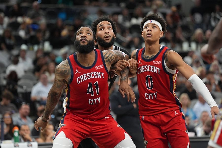 NBA: New Orleans Pelicans at San Antonio Spurs