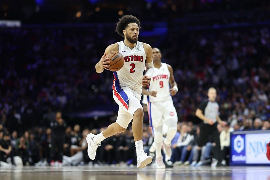 NBA: Detroit Pistons at Philadelphia 76ers