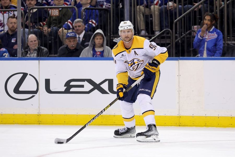 NHL: Nashville Predators at New York Rangers