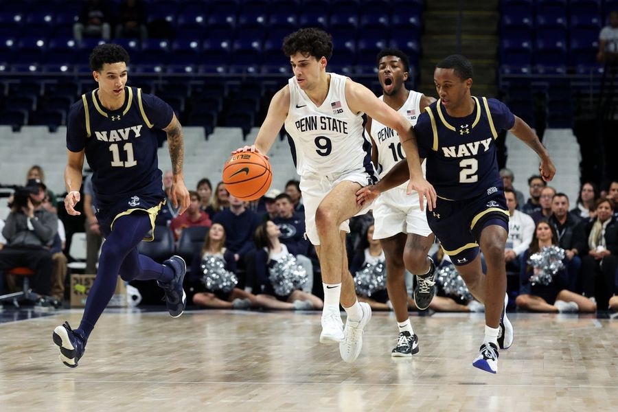NCAA Basketball: Navy at Penn State