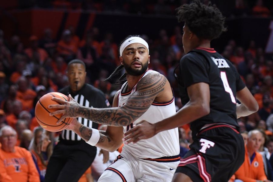 NCAA Basketball: Texas Tech at Illinois