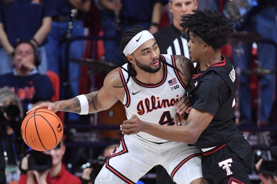 NCAA Basketball: Texas Tech at Illinois